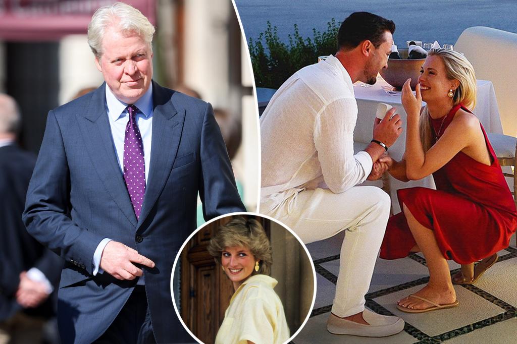 Princess Diana’s niece Lady Eliza Spencer gets engaged -- but dad Charles Spencer remains silent amid rumored rift