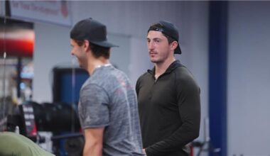 Fantilli, Werenski push each other through offseason training