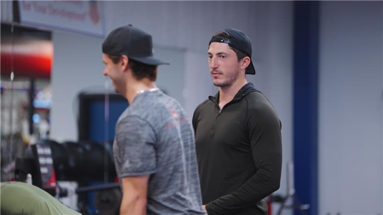 Fantilli, Werenski push each other through offseason training