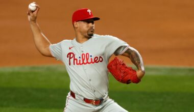 Phillies' Jhoan Duran exits after taking liner off foot; X-rays negative