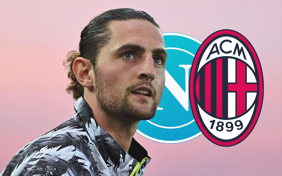 Rabiot, Napoli and Milan