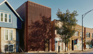 brick facade shrouds range-designed NDC HQ in chicago