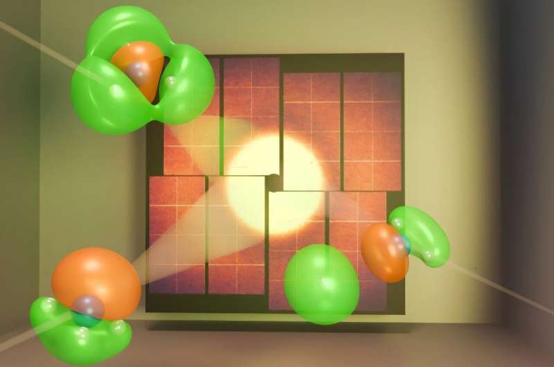 Researchers track the motion of a single electron during a chemical reaction