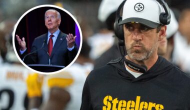 Aaron Rodgers Trolls Joe Biden While Explaining Postgame Stroll