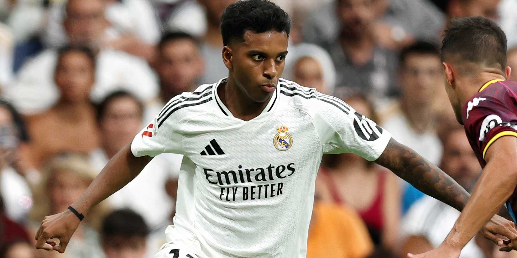 Rodrygo in action for Real Madrid in 2024