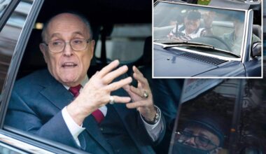 Rudy Giuliani hurt in car wreck after helping domestic violence victim: spokesman
