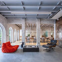 SAGA Vietnam Office / SAGA Space Architects - Interior Photography, Living Room, Wood, Chair, Beam