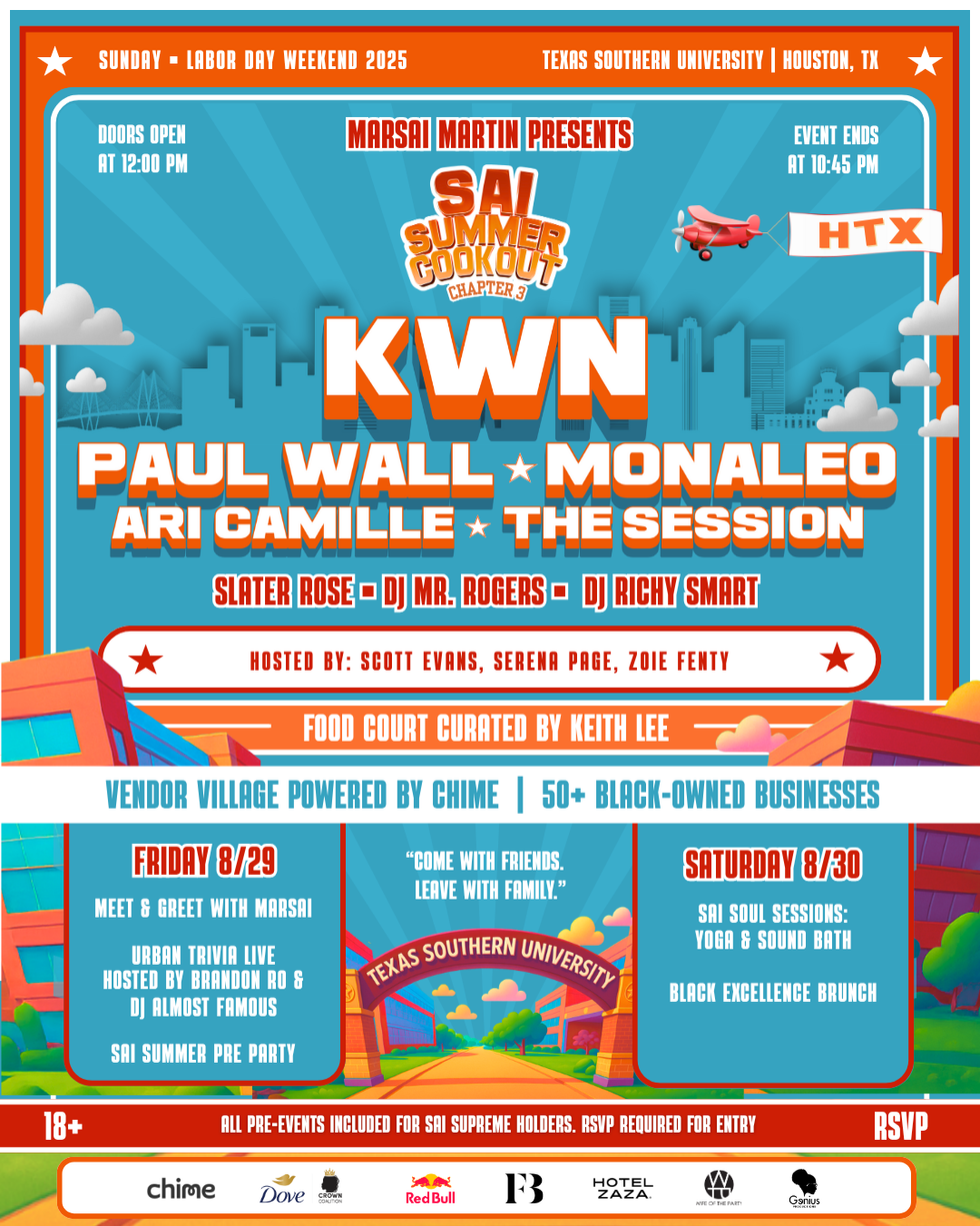 Sai Summer Cookout poster