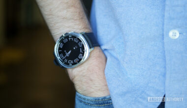 Someone wearing the Samsung Galaxy Watch 8 Classic.