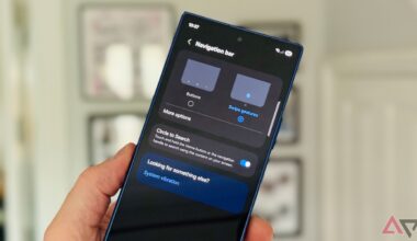 Samsung tests a navigation switcher for a future version of One UI 8