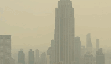 NYC enters an air quality health advisory