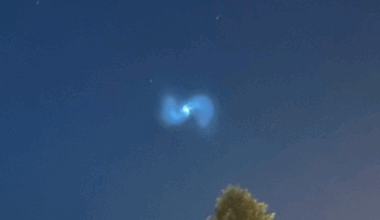 European rocket seen over Susquehanna Valley