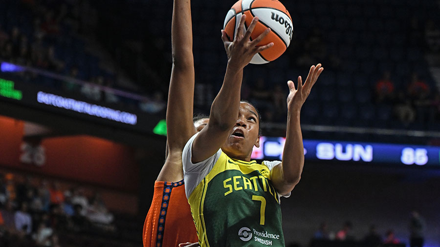 Seattle Storm Zia Cooke...