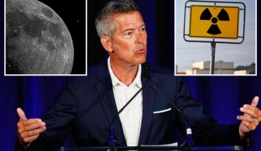 Acting NASA chief Sean Duffy to announce plans for building nuclear reactor on the moon