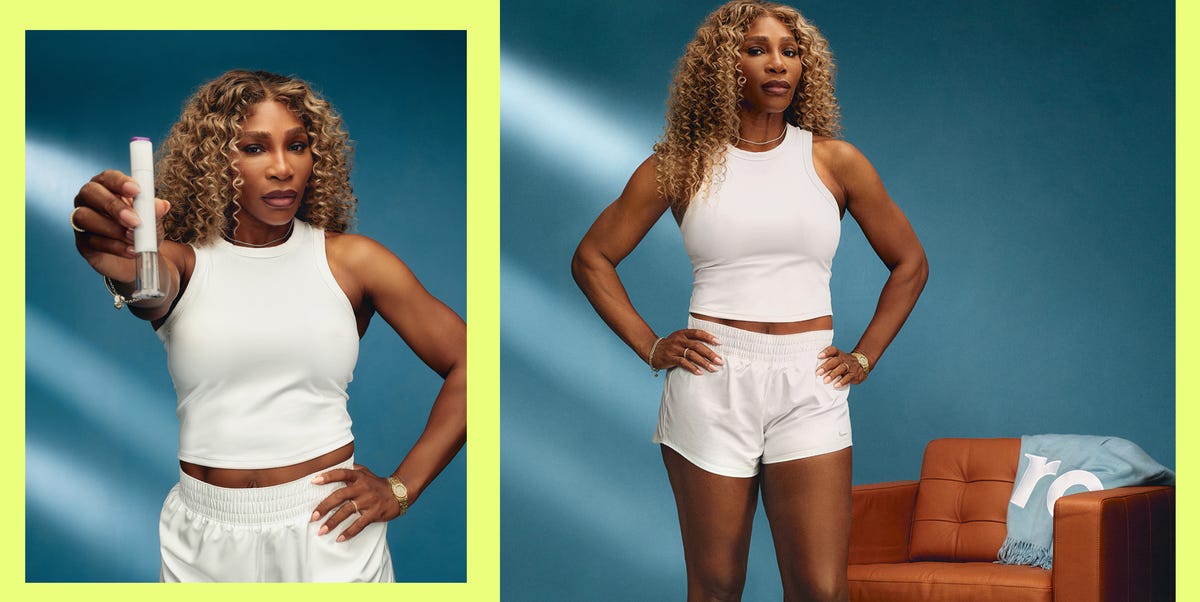 Serena Williams opens up about her weight-loss journey on a GLP-1