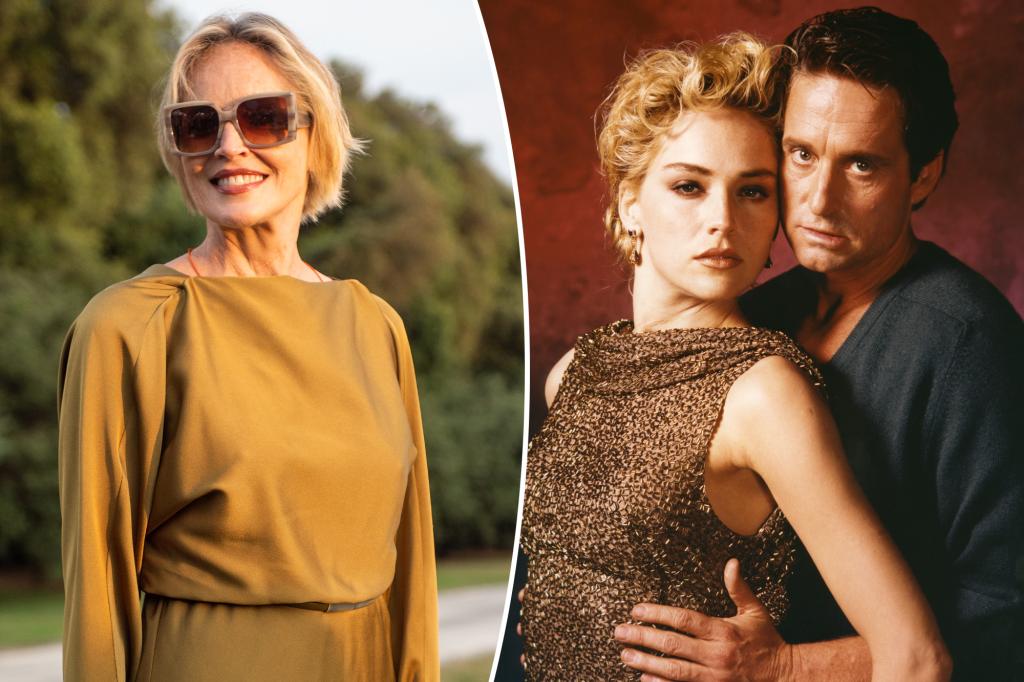 Sharon Stone claims she and Michael Douglas got into public screaming match