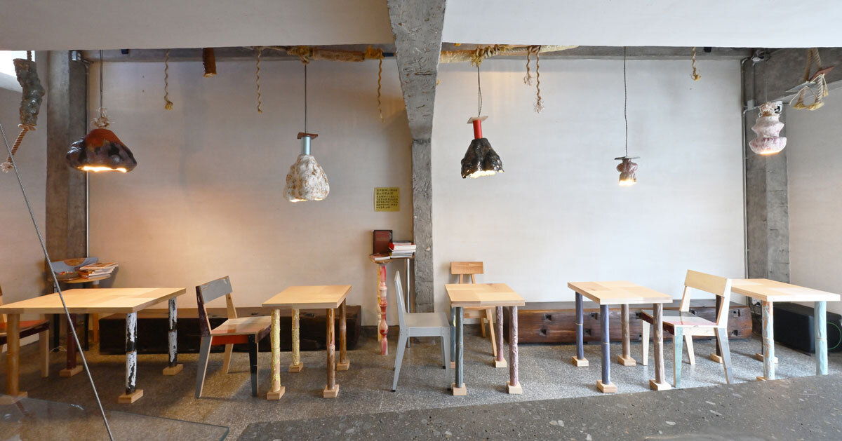 SHAWADS weaves maritime heritage into local fish coffee's ocean-like interior
