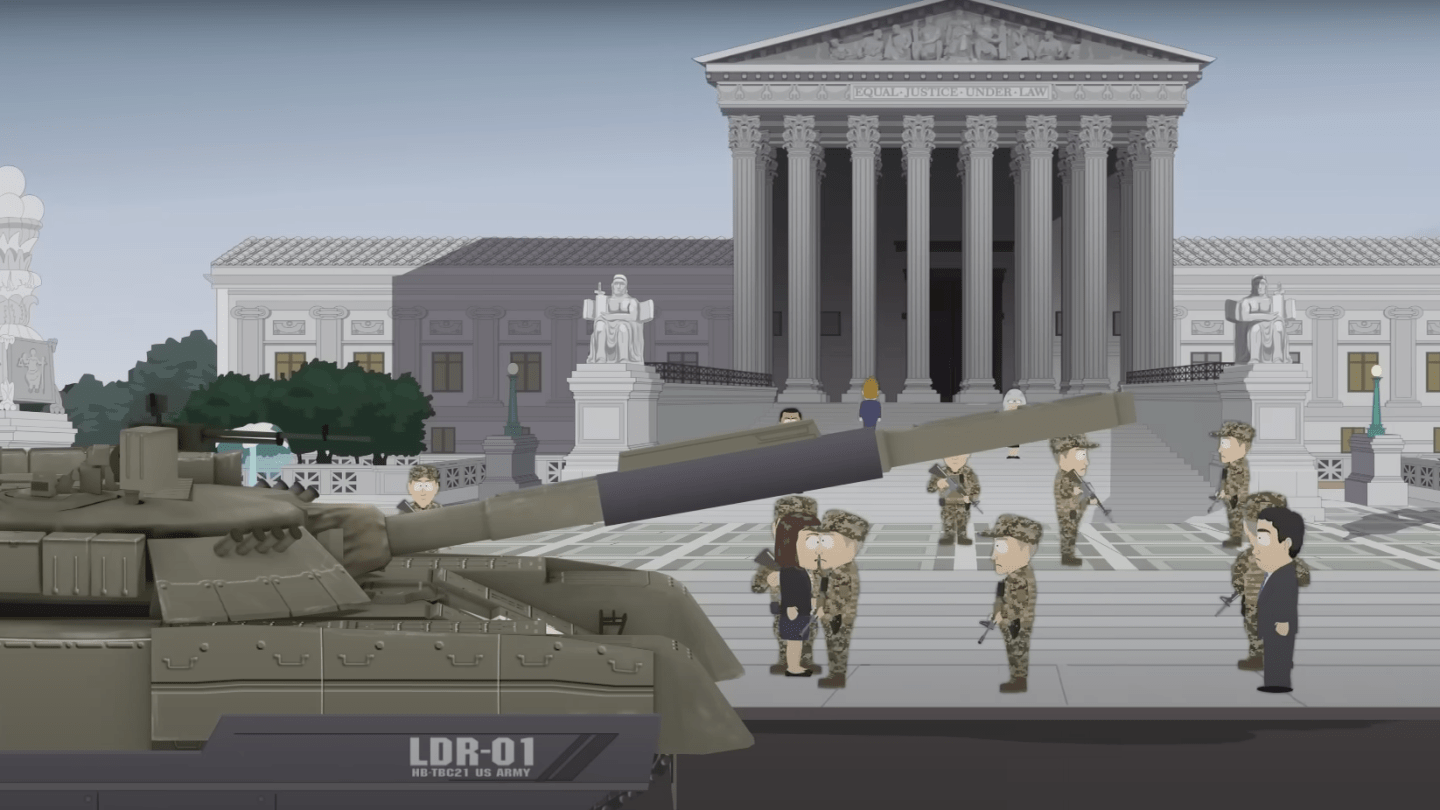 'South Park' Heads to a Militarized D.C. in New Episode Promo