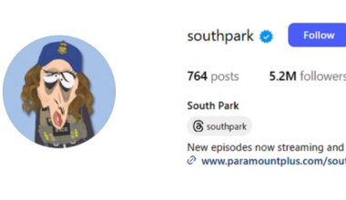 South Park changes all its social media avatars to Kristi Noem's melting face