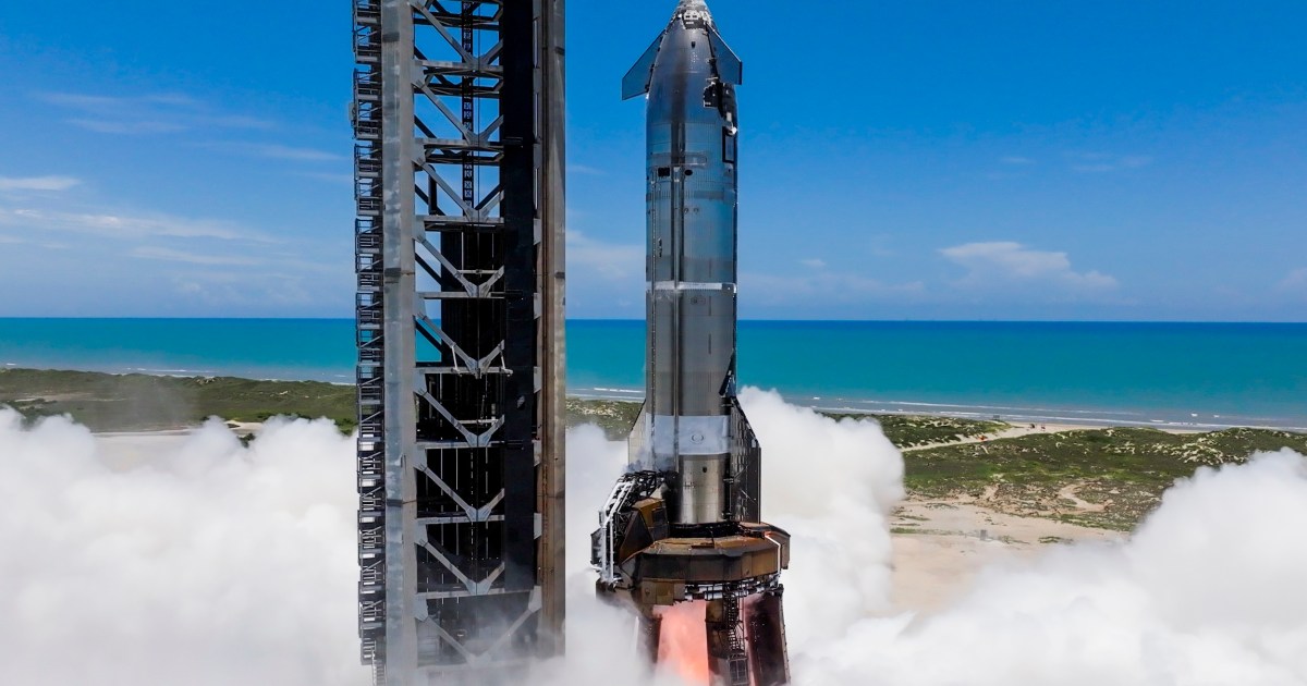 Watch SpaceX blast Starship engine ahead of its 10th flight test