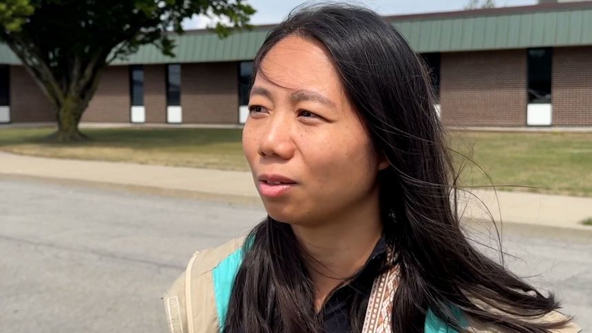 Gao Gao Yu speaks to CNN affiliate Spectrum News Rochester.