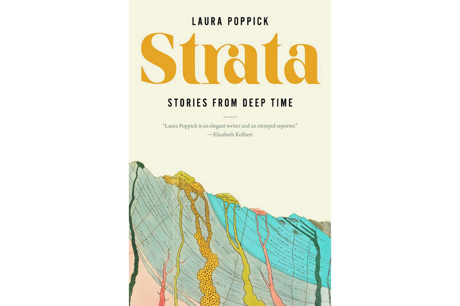 Book cover art for Strata by Laura Poppick