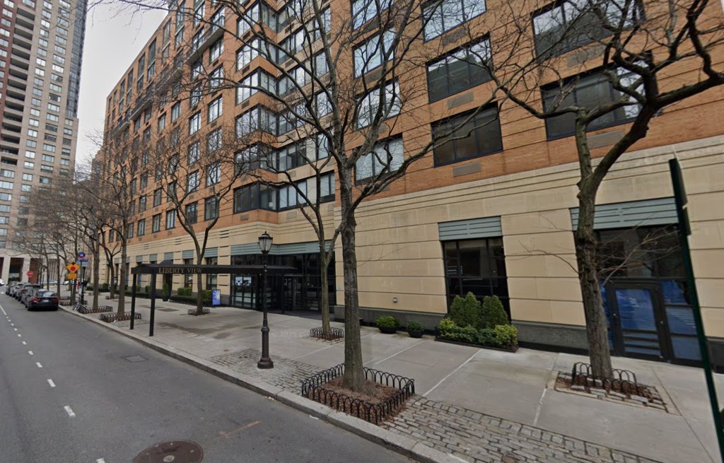 Street view of Liberty View at 99 Battery Place.