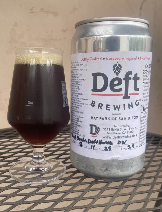 Deft Brewing's Don't Beat a Dead Horse Dunkelweizen beer. (Peter Rowe)