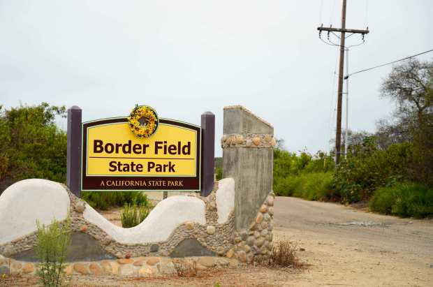 Vehicles are permitted to enter Border Field State Park on Saturdays and Sundays. There is a $5 day use parking fee (Alejandro Tamayo / The San Diego Union-Tribune)