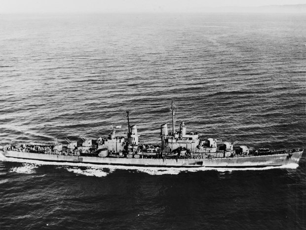 The USS San Diego was had lots of heavy armor but was capable of moving fast.