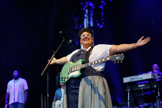 Alabama Shakes, led by singer and guitarist Brittany Howard, will perform Sunday in San Diego. (Chicago Tribune)