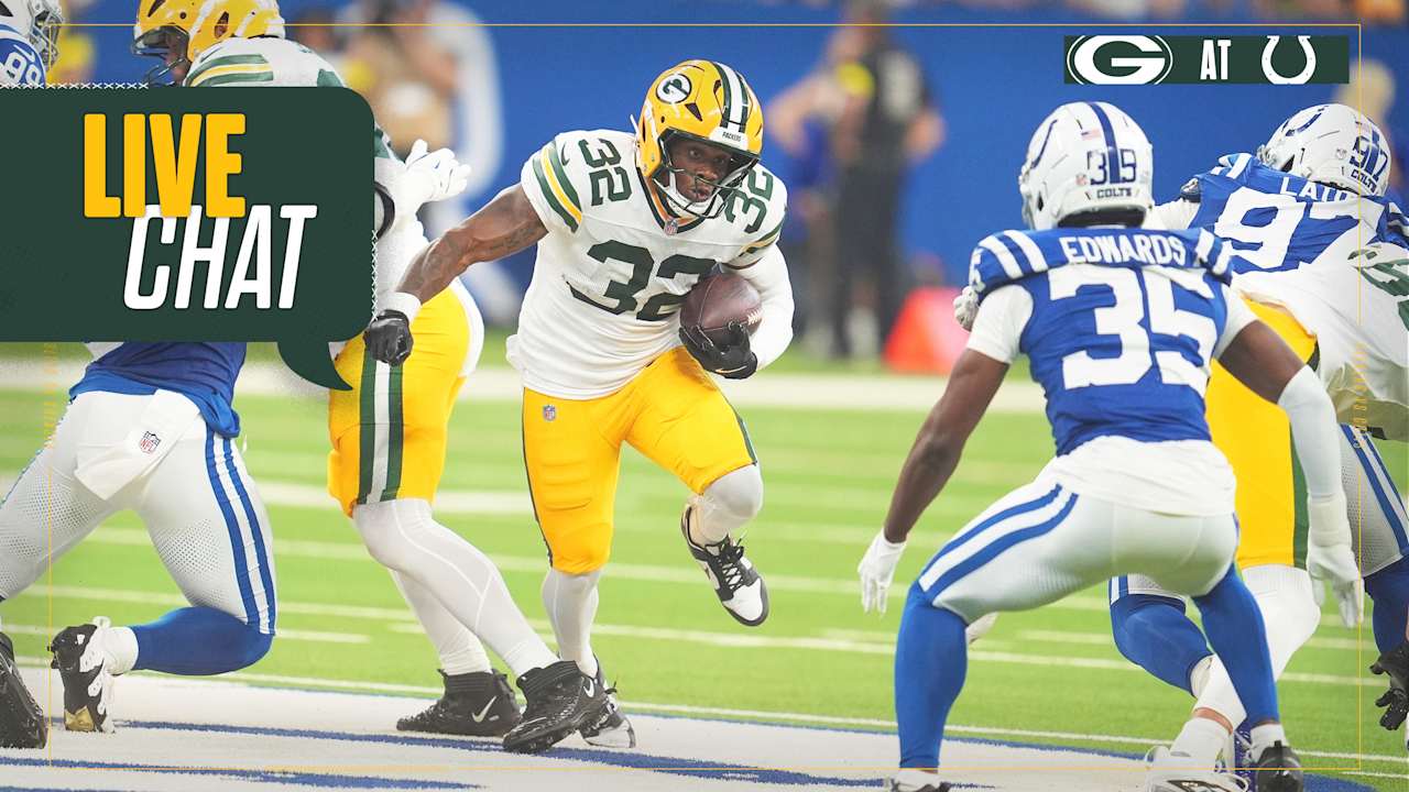 Live Chat: Packers vs. Colts | Preseason Week 2 - Green Bay Packers – packers.com