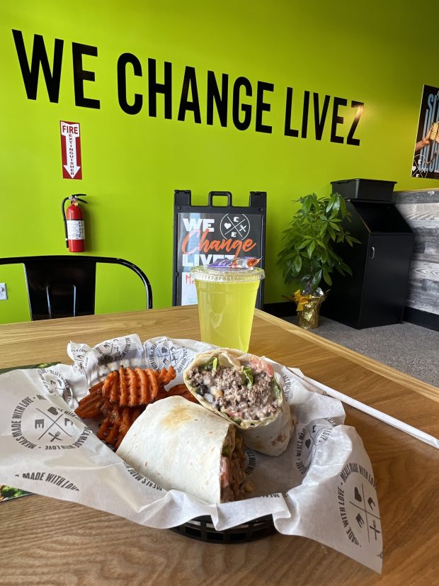 Meagan Santavicca and her husband, Anthony, who have a r strong belief in helping others understand the power of nutritious food, proper portion size, and healthful lifestyle choices have a Connecticut restaurant, "Clean Eatz - We Change Livez."