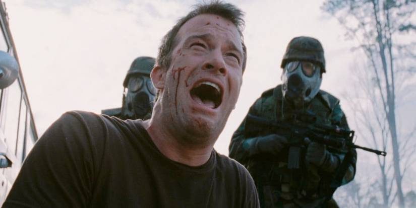 A shot from the ending of Frank Darabont's The Mist (2007)
