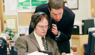 Rainn Wilson and Ed Helms discuss the 'wisest, truest' line from 'The Office'