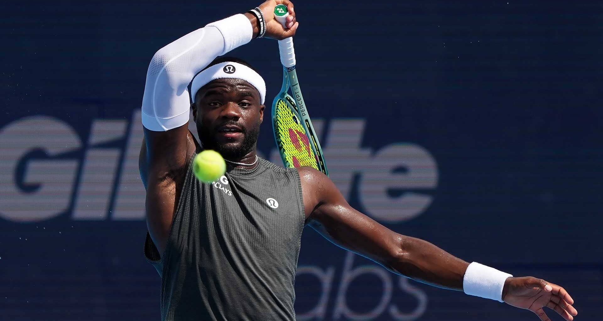 Frances Tiafoe received a medical timeout during his fourth-round clash with Holger Rune on Wednesday in Cincinnati.