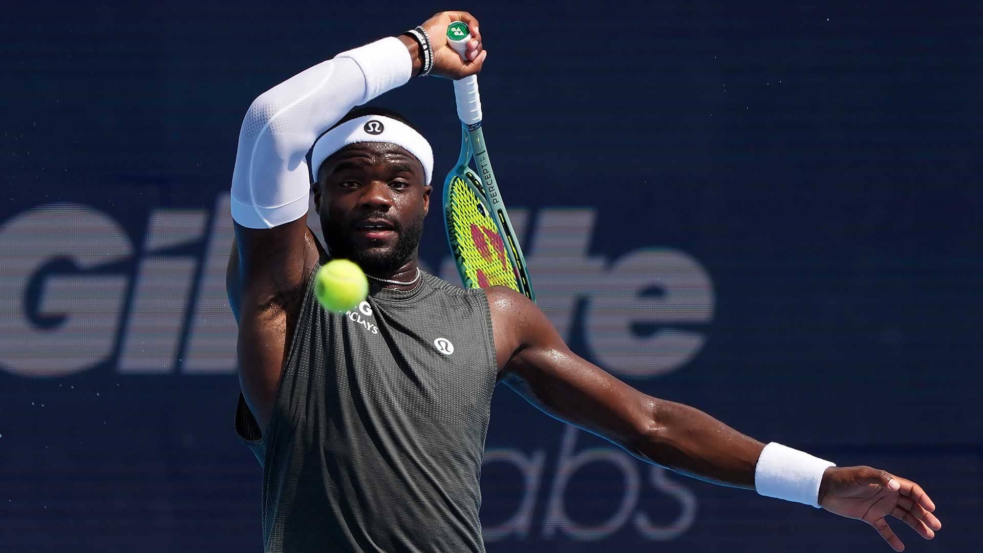 Frances Tiafoe received a medical timeout during his fourth-round clash with Holger Rune on Wednesday in Cincinnati.