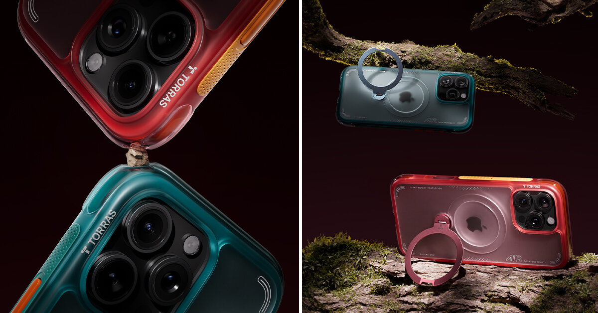 TORRAS Q3 air series provides an all-in-one phone case solution