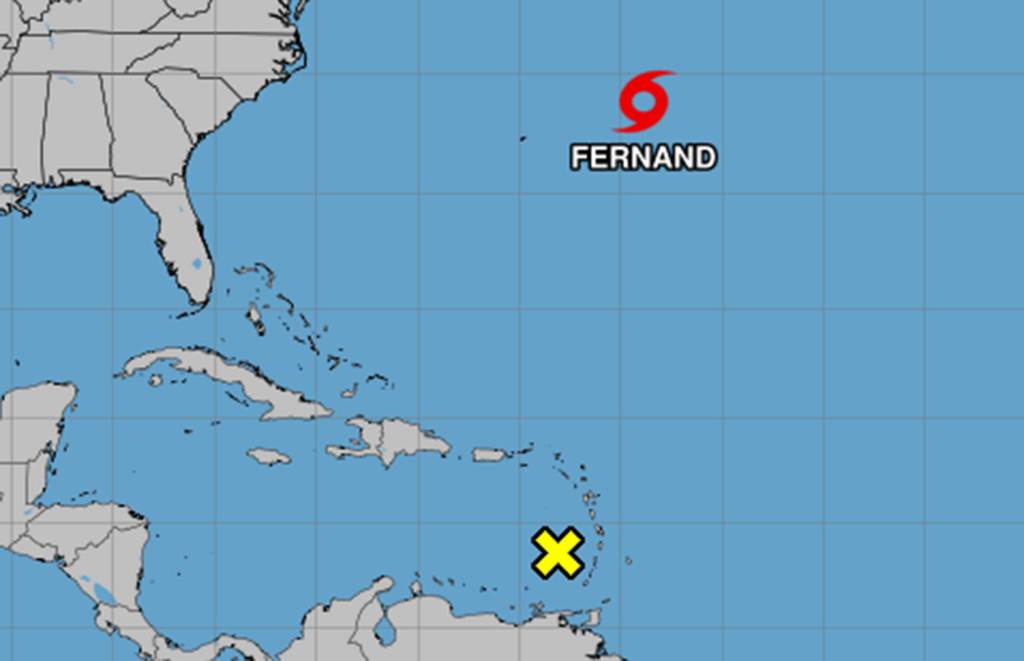 Tropical Storm Fernand spins in Atlantic while Caribbean system falls apart, NHC says – Orlando Sentinel