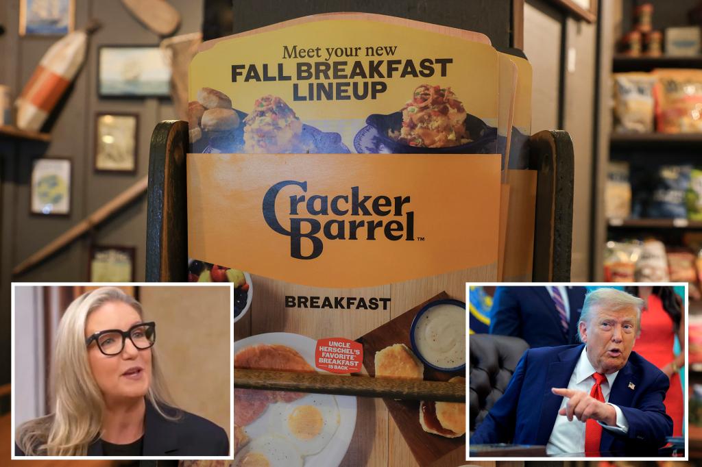 Trump offers blunt advice to Cracker Barrel after controversial rebrand sparks outrage