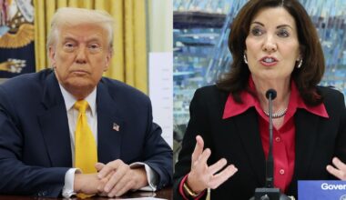 President Trump's targeting of NYC in cashless bail crackdown is just to "create chaos" in Democratic-run cities, Gov. Hochul says