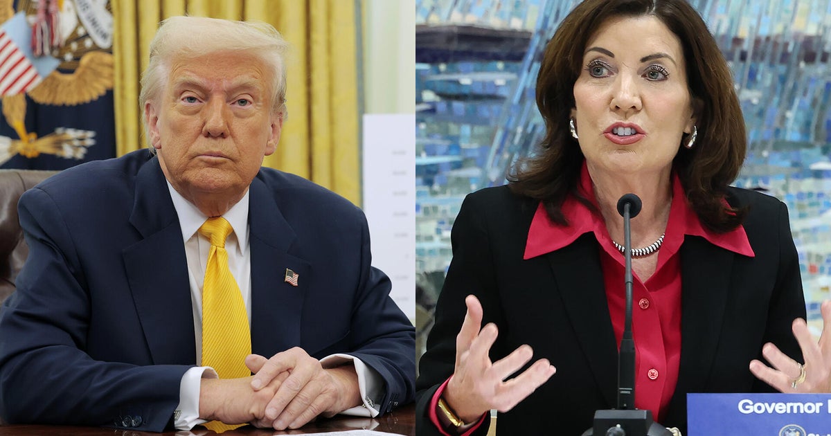 President Trump's targeting of NYC in cashless bail crackdown is just to "create chaos" in Democratic-run cities, Gov. Hochul says