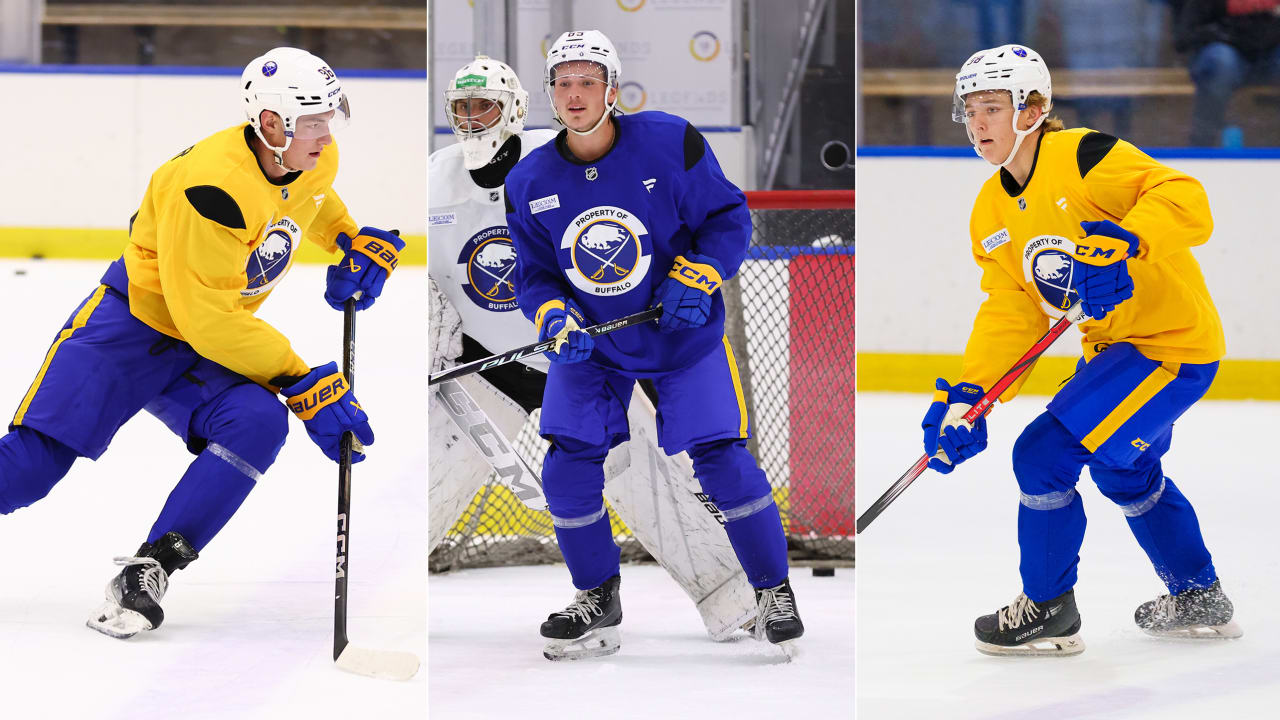 Sabres prospect trio has history together dating back to minor hockey
