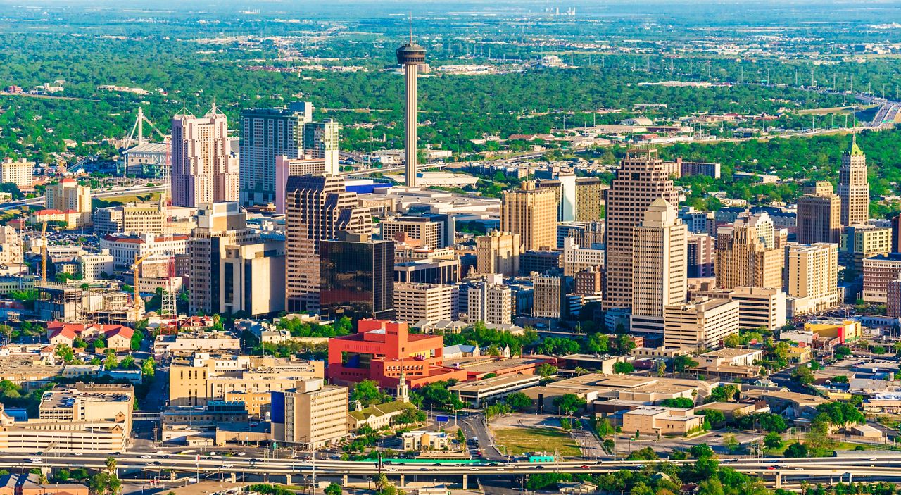 San Antonio skyline. (Getty)