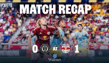 Recap | Union see unbeaten streak end at New York Red Bulls