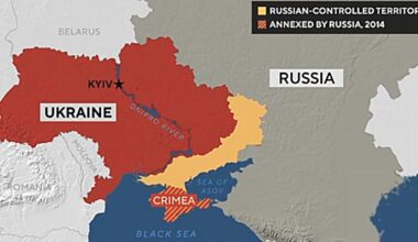 Maps show Ukrainian territories claimed by Russia amid talks on possible end to war
