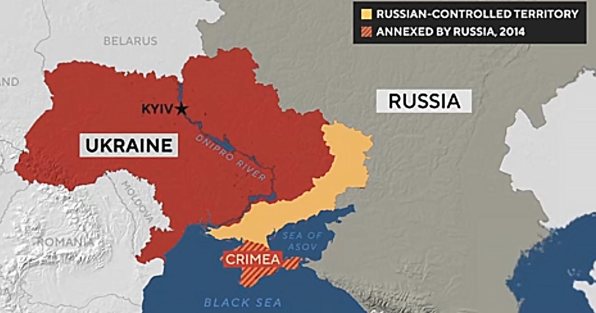 Maps show Ukrainian territories claimed by Russia amid talks on possible end to war