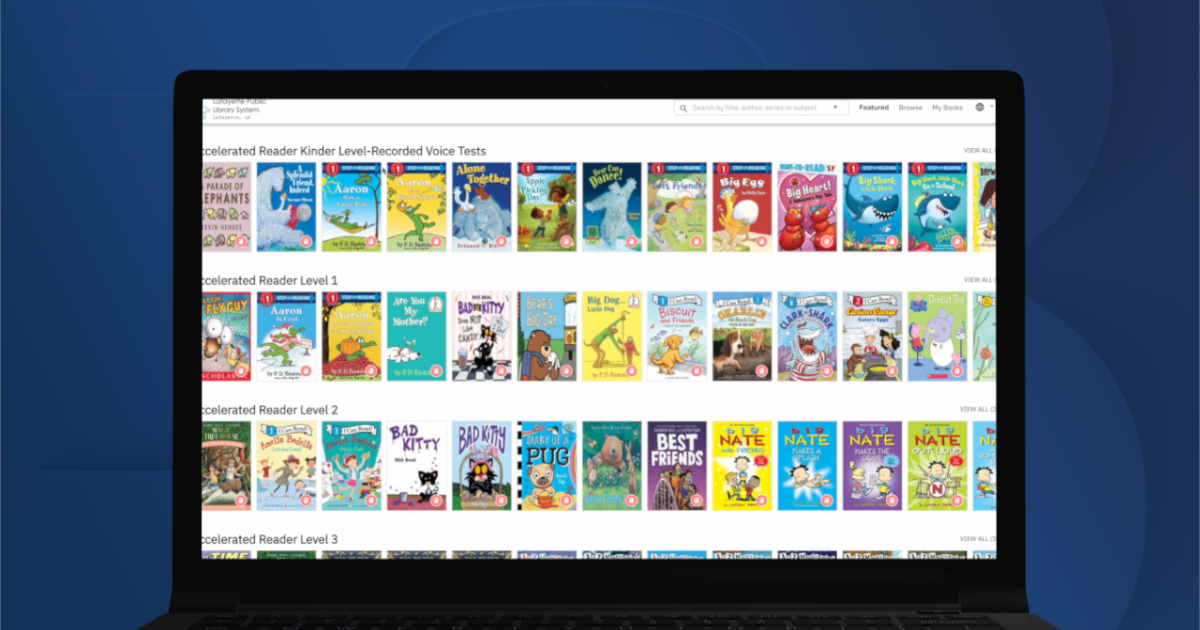 Free digital AR books available for all LPSS students