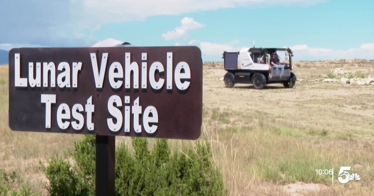 The lunar rover being designed and tested in Colorado