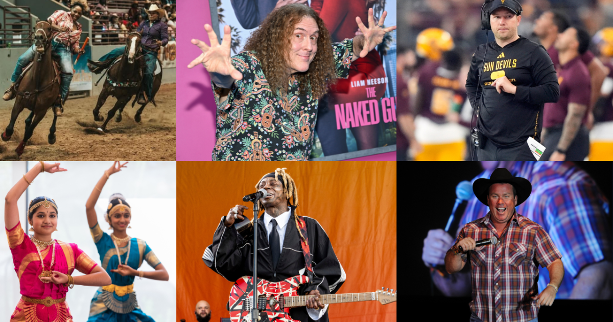 Arizona Black Rodeo, Lil Wayne, NAU vs. ASU football, more